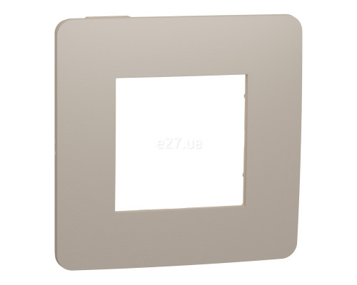 Рамка 1 пост Schneider Electric NU280227 Unica New Studio Color, пісочний/бежевий, пластик