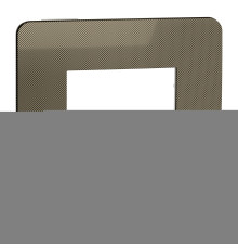 Рамка 1 пост Schneider Electric NU280250 Unica New Studio Metal, бронза/білий, пластик