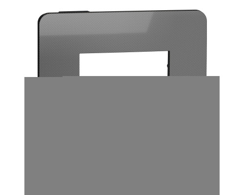 Рамка 1 пост Schneider Electric NU280253 Unica New Studio Metal, темний алюміній/антрацит, пластик