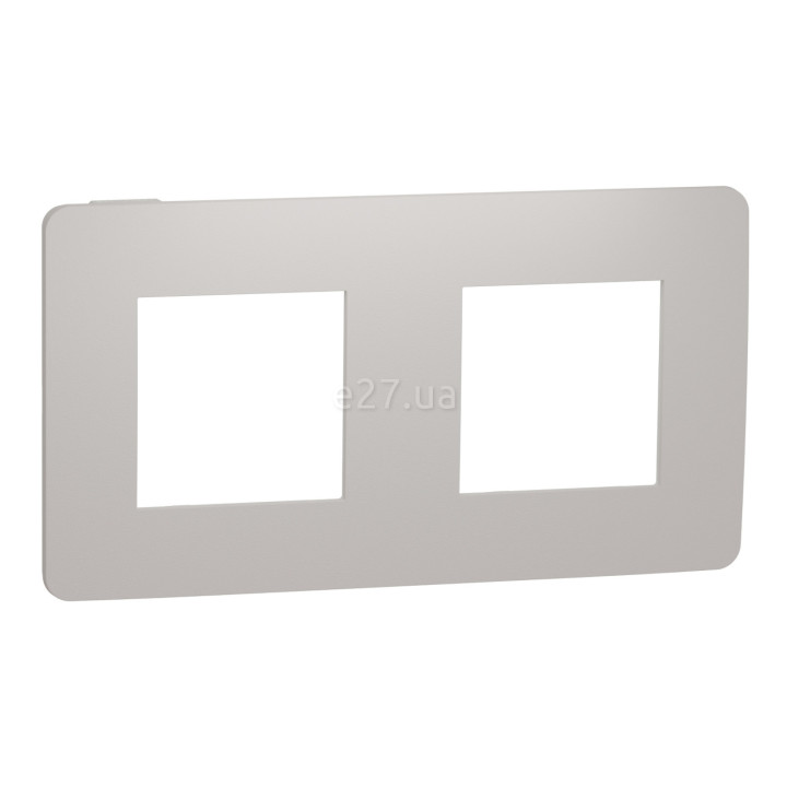 Рамка 2 поста Schneider Electric NU280424 Unica New Studio Color, шампань/білий, пластик · Schneider Electric · schneider-electric-nu280424