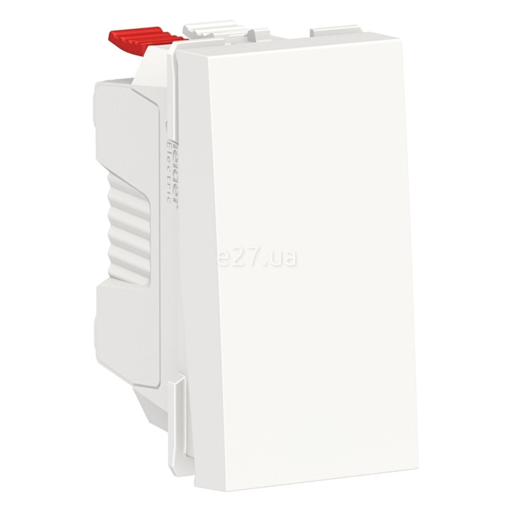 Вимикач без фіксації 1-клавішний Schneider Electric NU310618 Unica New, білий, пластик, без підсвітки та індикації · Schneider Electric · schneider-electric-nu310618