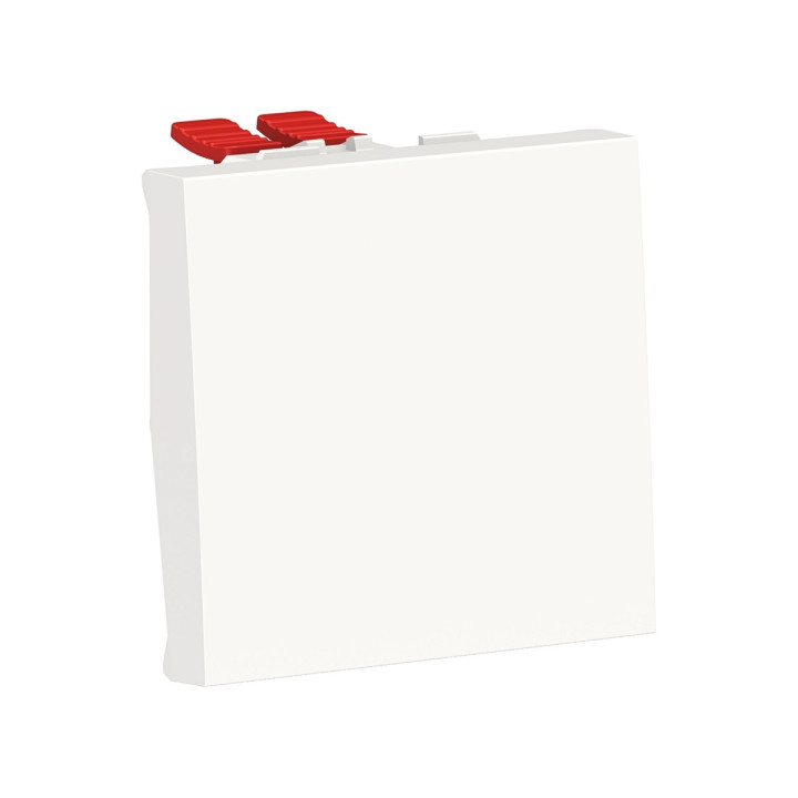 Перемикач перехресний 1-клавішний Schneider Electric NU320518 Unica New, білий, пластик, без підсвітки та індикації · Schneider Electric · schneider-electric-nu320518