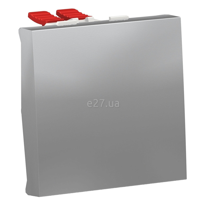Перемикач перехресний 1-клавішний Schneider Electric NU320530 Unica New, алюміній, пластик, без підсвітки та індикації · Schneider Electric · schneider-electric-nu320530