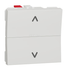Вимикач для жалюзі Schneider Electric NU320718 Unica New, білий, пластик