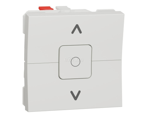 Вимикач для жалюзі Schneider Electric NU320818 Unica New, білий, пластик