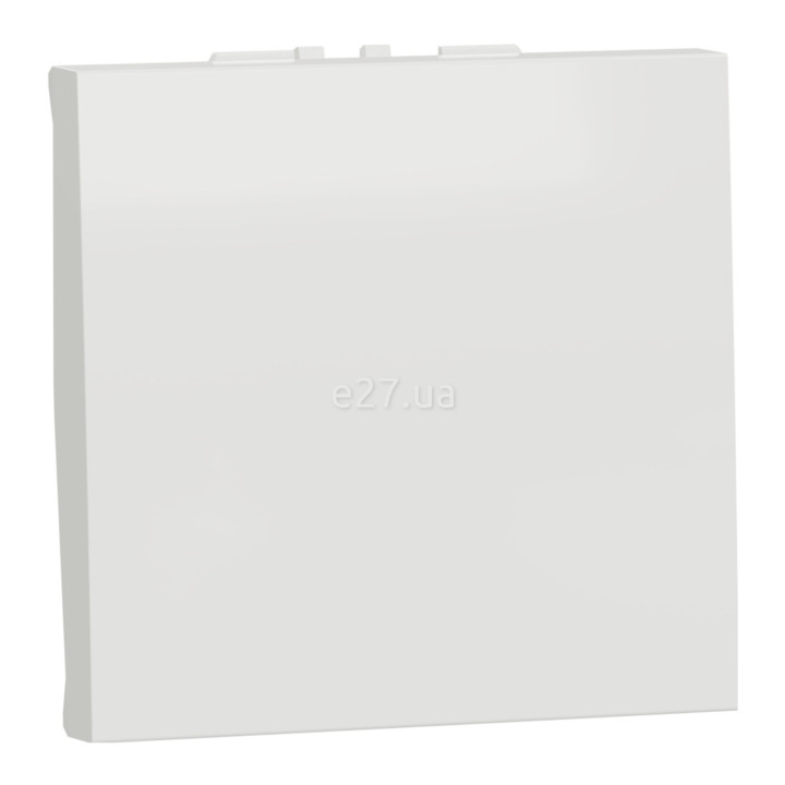Вимикач 1-клавішний Schneider Electric NU326118 Unica New, білий, пластик, без підсвітки та індикації · Schneider Electric · schneider-electric-nu326118