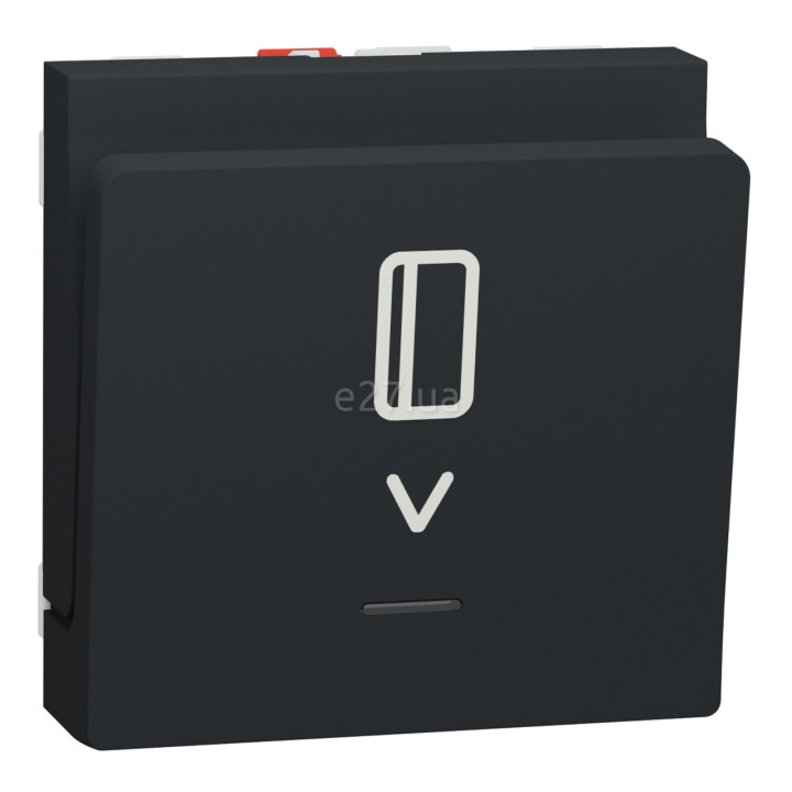 Вимикач картковий Schneider Electric NU328354 Unica New, антрацит, пластик · Schneider Electric · schneider-electric-nu328354