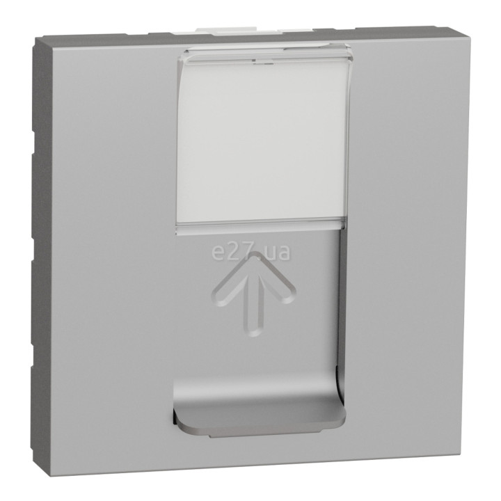 Розетка комп'ютерна Schneider Electric NU341730 Unica New, алюміній, пластик · Schneider Electric · schneider-electric-nu341730