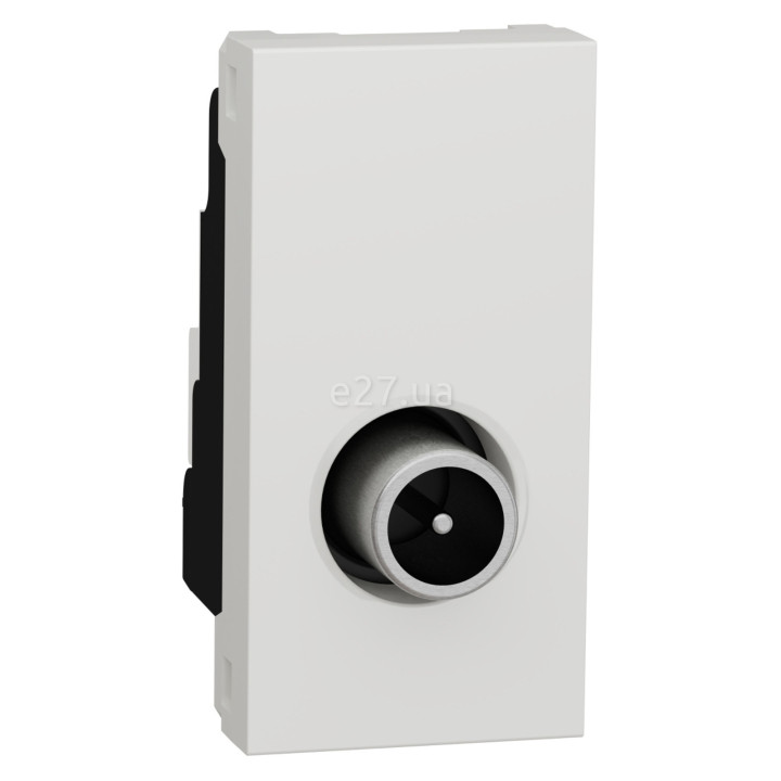 Розетка TV одиночна Schneider Electric NU346118 Unica New, білий, пластик · Schneider Electric · schneider-electric-nu346118
