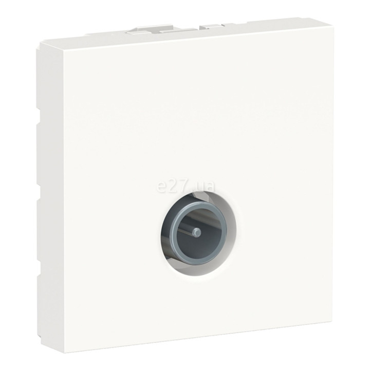 Розетка TV одиночна Schneider Electric NU346218 Unica New, білий, пластик · Schneider Electric · schneider-electric-nu346218