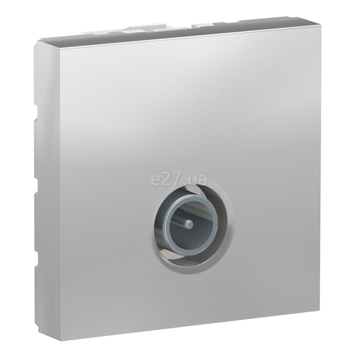 Розетка TV одиночна Schneider Electric NU346230 Unica New, алюміній, пластик · Schneider Electric · schneider-electric-nu346230
