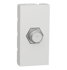 Розетка TV одиночна Schneider Electric NU346818 Unica New, білий, пластик