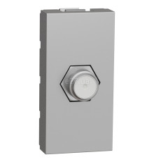 Розетка TV одиночна Schneider Electric NU346830 Unica New, алюміній, пластик