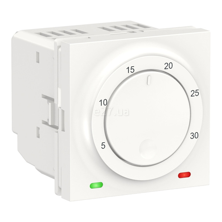 Кімнатний терморегулятор Schneider Electric NU350118 Unica New New Unica Room, білий, пластик · Schneider Electric · schneider-electric-nu350118