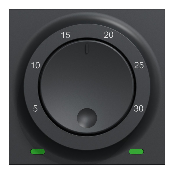 Кімнатний терморегулятор Schneider Electric NU350154 Unica New New Unica Room, антрацит, пластик · Schneider Electric · schneider-electric-nu350154
