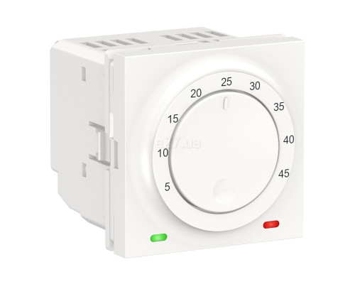 Терморегулятор для теплої підлоги Schneider Electric NU350318 Unica New New Unica Floor, білий, пластик