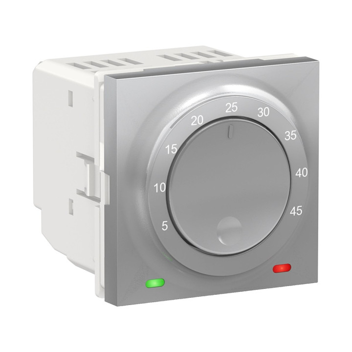 Терморегулятор для теплої підлоги Schneider Electric NU350330 Unica New New Unica Floor, алюміній, пластик · Schneider Electric · schneider-electric-nu350330