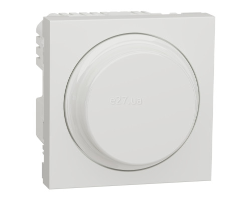 Димер для світлодіодних ламп Schneider Electric NU351418 Unica New, білий, пластик