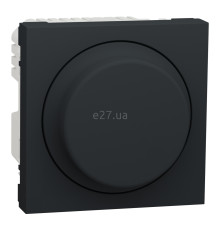 Димер для світлодіодних ламп Schneider Electric NU351454 Unica New, антрацит, пластик