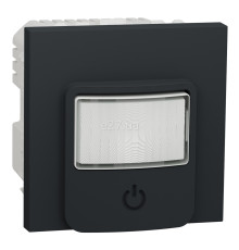 Датчик руху Schneider Electric NU352554 Unica New, антрацит, пластик
