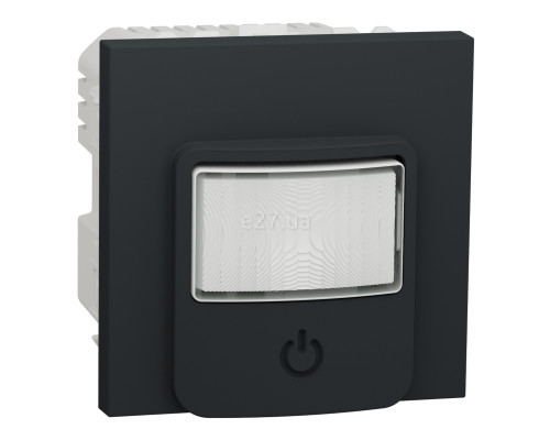 Датчик руху Schneider Electric NU352554 Unica New, антрацит, пластик