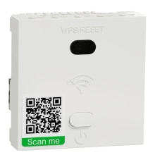 Ретранслятор WIFI Schneider Electric NU360518 Unica New, білий, пластик