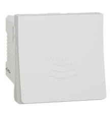 Зумер Schneider Electric NU378518 Unica New, білий, пластик