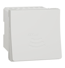 Дзвінок Schneider Electric NU378618 Unica New, білий, пластик