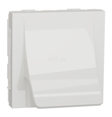 Кабельний вивід Schneider Electric NU386218 Unica New, білий, пластик