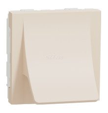 Кабельний вивід Schneider Electric NU386244 Unica New Studio, бежевий, пластик
