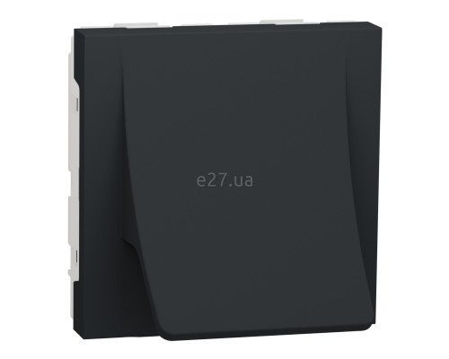 Кабельний вивід Schneider Electric NU386254 Unica New, антрацит, пластик