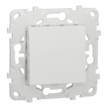 Вимикач 1-клавішний Schneider Electric NU520118 Unica New, білий, пластик, без підсвітки та індикації · Schneider Electric · schneider-electric-nu520118