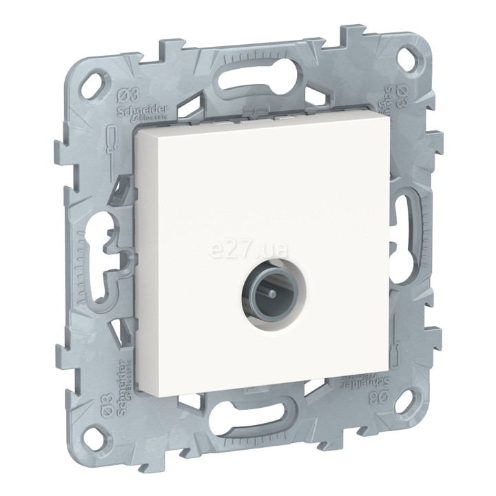 Розетка TV кінцева Schneider Electric NU546418 Unica New, білий, пластик · Schneider Electric · schneider-electric-nu546418