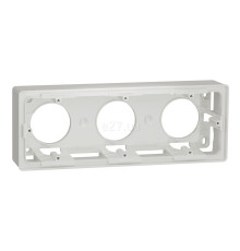 Коробка для зовнішнього монтажу Schneider Electric NU800618 Unica New, білий, пластик