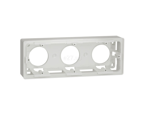Коробка для зовнішнього монтажу Schneider Electric NU800618 Unica New, білий, пластик