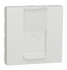 Лицьова панель Schneider Electric NU946118 Unica New, білий, пластик