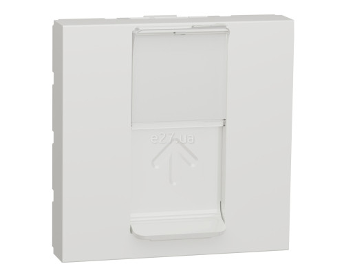 Лицьова панель Schneider Electric NU946118 Unica New, білий, пластик