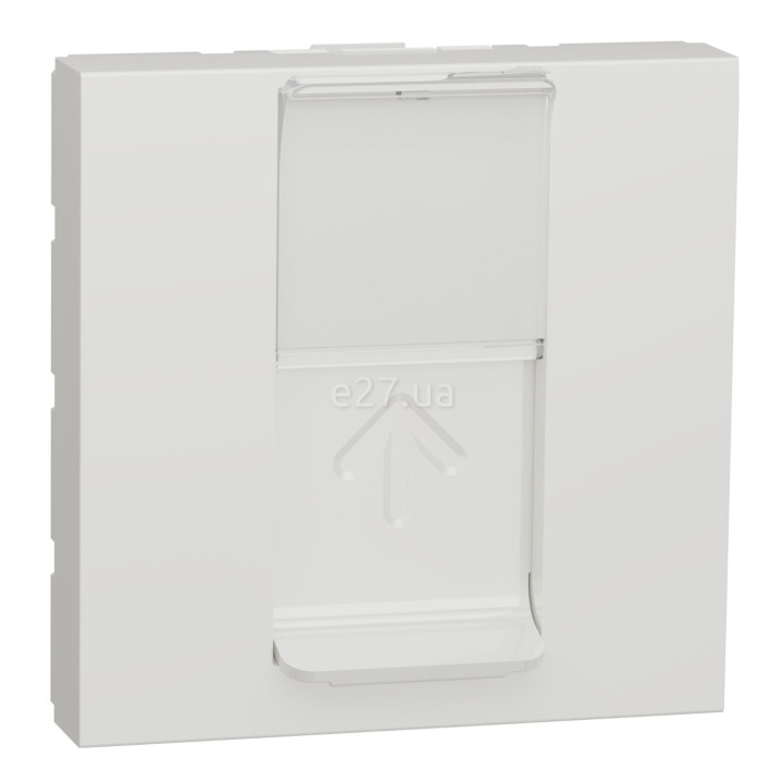 Лицьова панель Schneider Electric NU946118 Unica New, білий, пластик · Schneider Electric · schneider-electric-nu946118