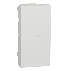 Заглушка Schneider Electric NU986518 Unica New, білий, пластик