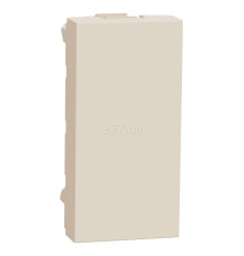 Заглушка Schneider Electric NU986544 Unica New Studio, бежевий, пластик