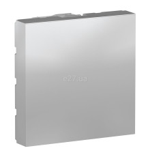 Заглушка Schneider Electric NU986630 Unica New, алюміній, пластик