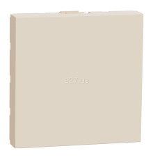 Заглушка Schneider Electric NU986644 Unica New Studio, бежевий, пластик