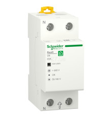 Реле напруги Schneider Electric R9A12663 Resi9, 1P＋N, 1NO, 63A, на DIN-рейку