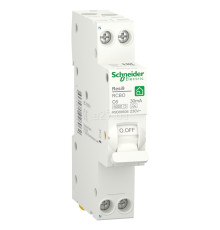 Диференціальний автомат Schneider Electric R9D88606 Resi9, 1P＋N, 6A, C, 6kA, 30mA, A, на DIN-рейку