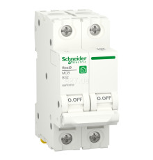 Автоматичний вимикач Schneider Electric R9F02232 Resi9, 2P, 32A, B, 6kA, на DIN-рейку