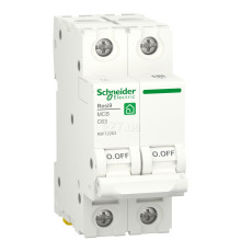 Автоматичний вимикач Schneider Electric R9F12263 Resi9, 2P, 63A, C, 6kA, на DIN-рейку