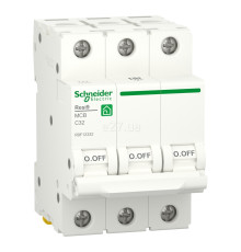 Автоматичний вимикач Schneider Electric R9F12332 Resi9, 3P, 32A, C, 6kA, на DIN-рейку