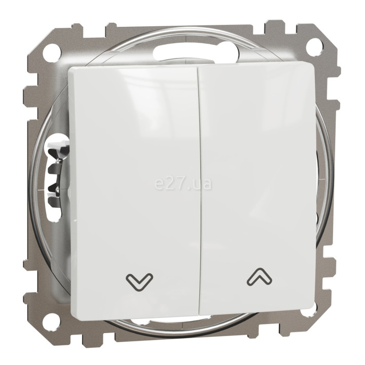 Вимикач для жалюзі Schneider Electric SDD111104 Sedna Design, білий, пластик, для врізного монтажу · Schneider Electric · schneider-electric-sdd111104