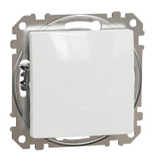Перемикач перехресний 1-клавішний Schneider Electric SDD111107 Sedna Design, білий, пластик, без підсвітки та індикації, для врізного монтажу