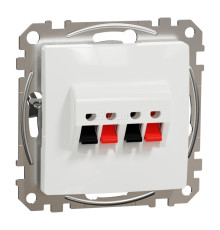 Розетка аудіо Schneider Electric SDD111411 Sedna Design, білий, пластик, для врізного монтажу